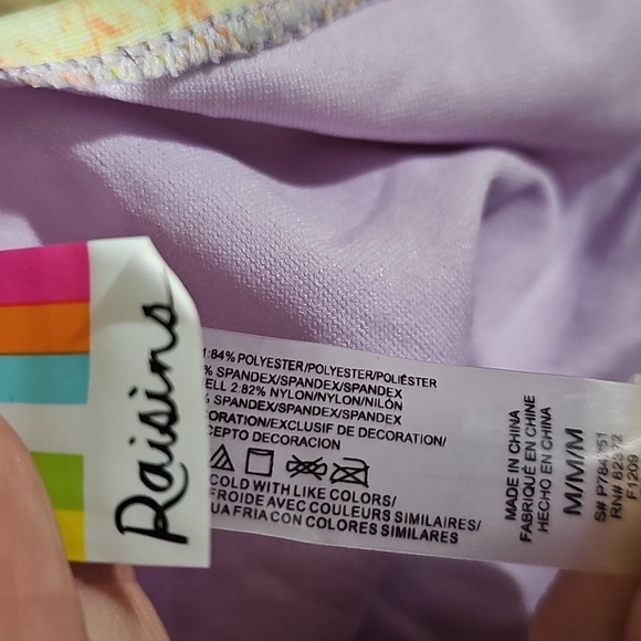 Raisins triangle fringe top bikini - Picture 6 of 6